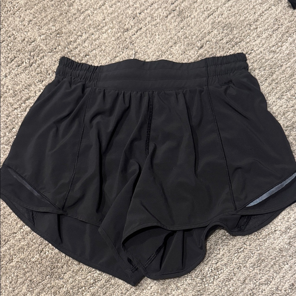 High Rise Lululemon Hotty Hot shorts